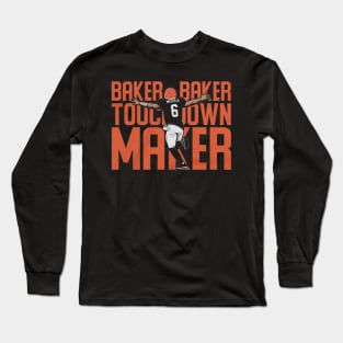 Baker Mayfield Baker Baker Touchdown Maker Long Sleeve T-Shirt